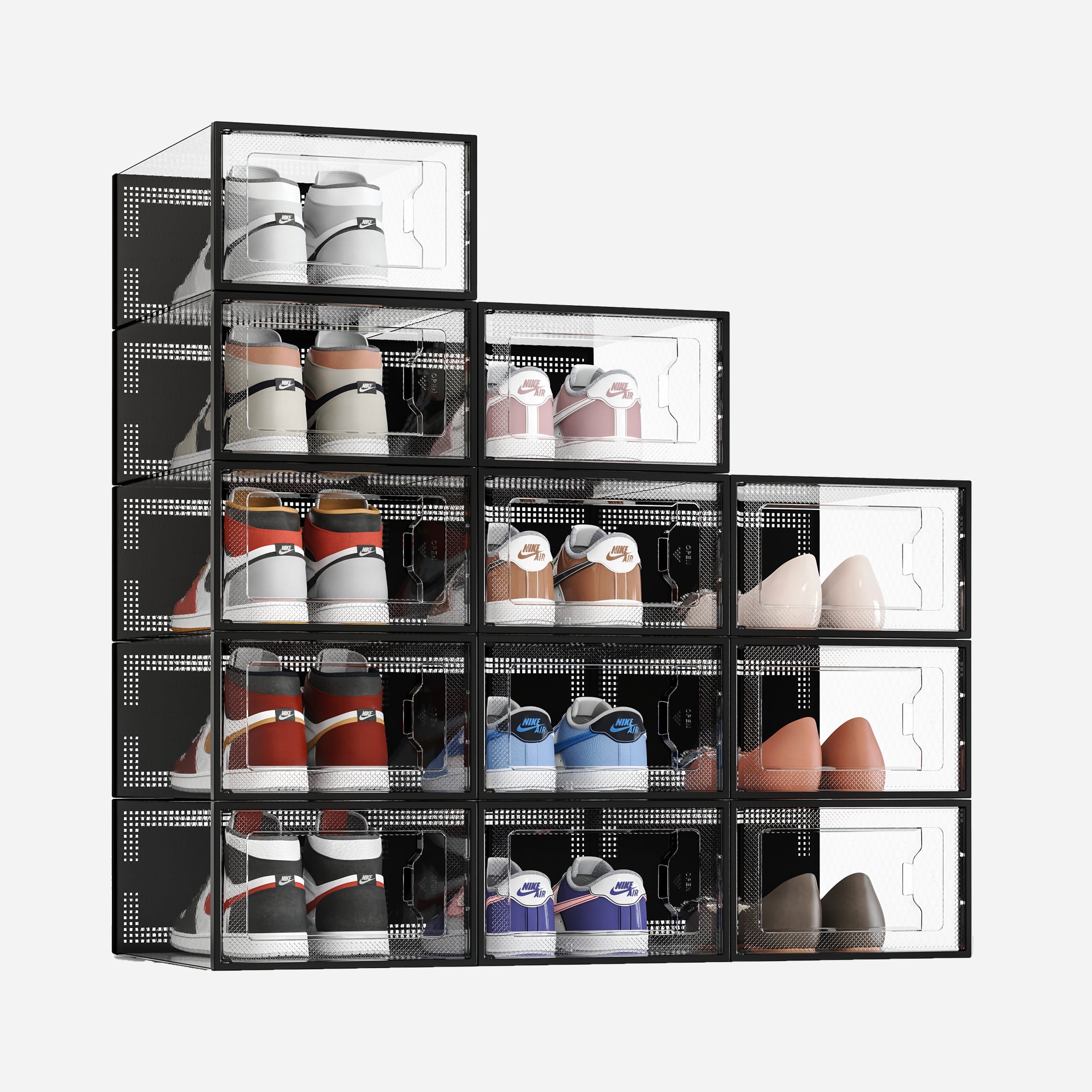 SEE outlets SPRING 12 Pack Shoe Storage Box