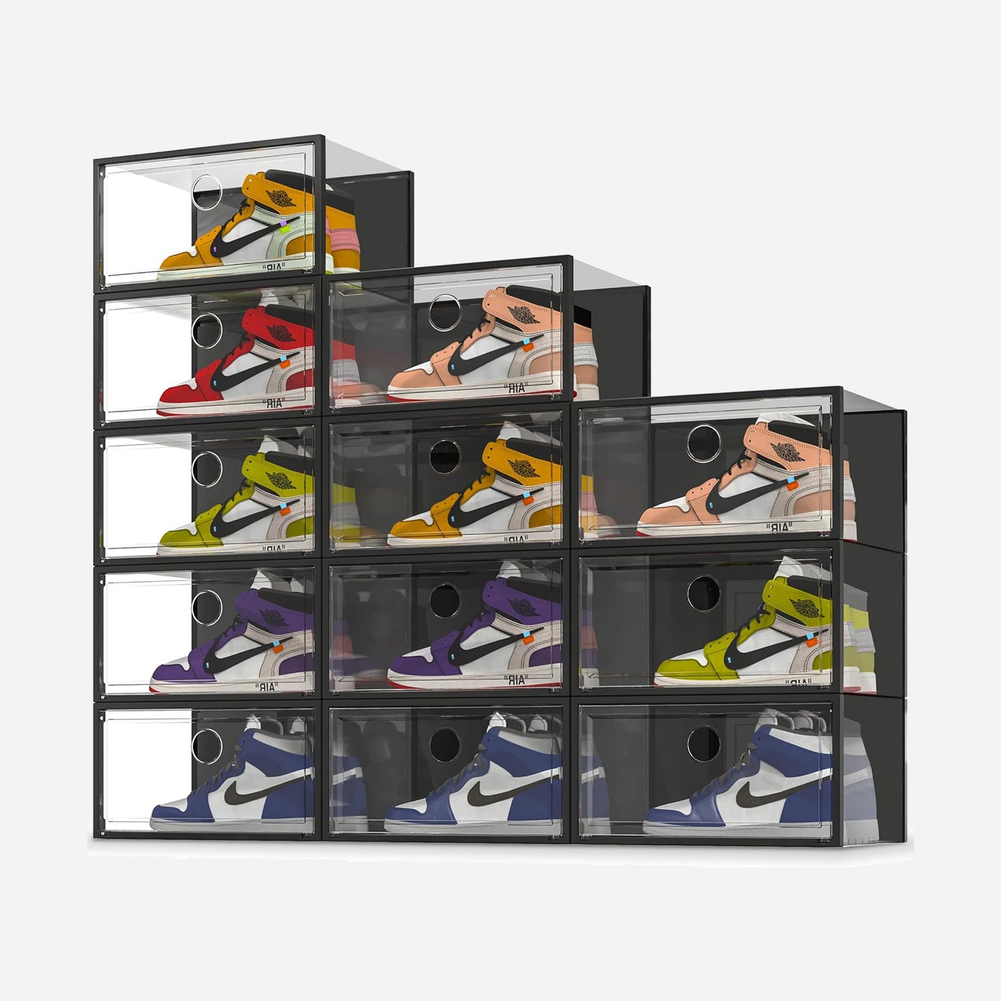 SEE SPRING X-Large 12 Pack Shoe Sneaker Storage Box