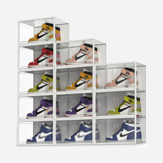 SEE SPRING X-Large 12 Pack Shoe Sneaker Storage Box