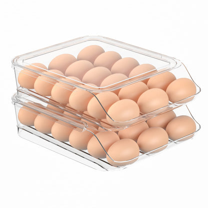 SEE SPRING Egg Storage Container for Refrigerator Kitchen